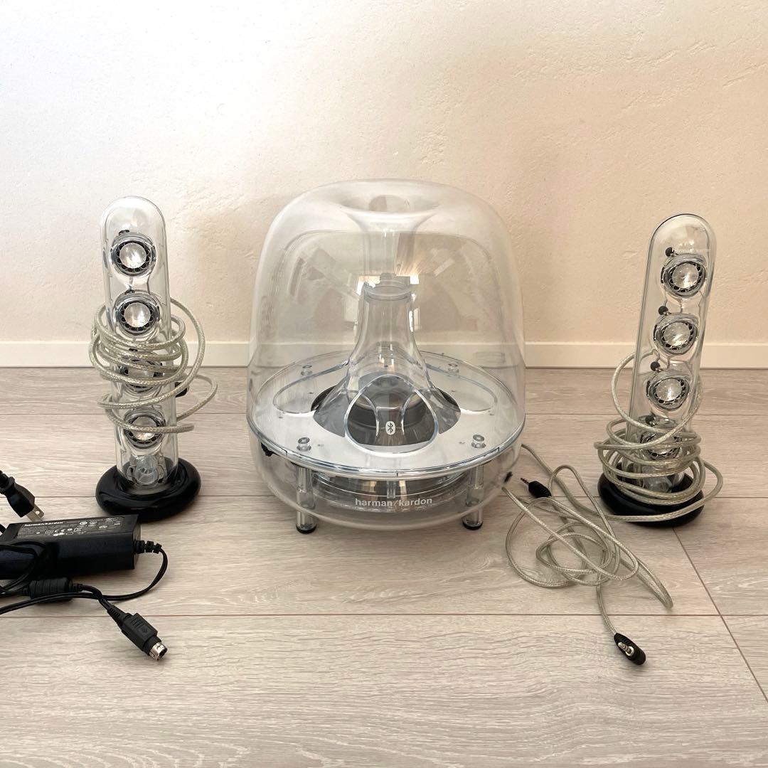 スピーカー・ウーファー harman/kardon SoundSticks Wireless Amazon.co.jp: Harman Kardon SOUNDSTICKS Bluetoothスピーカー アンプ