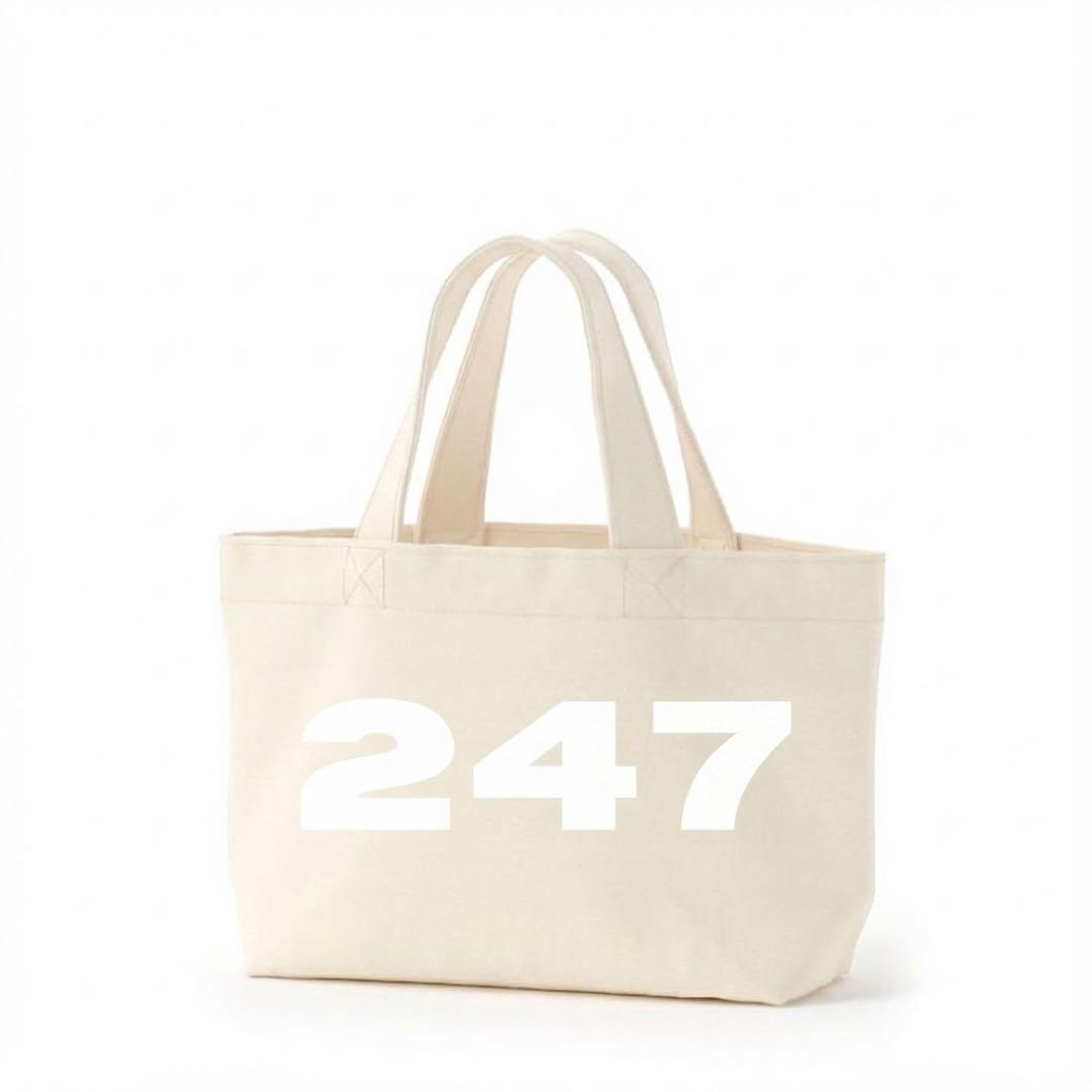 247 トートバッグ クリーム色 5と8 80%OFF】トートバッグ/世界の人 | トートバッグ | CARROT ONLINE 【公式】