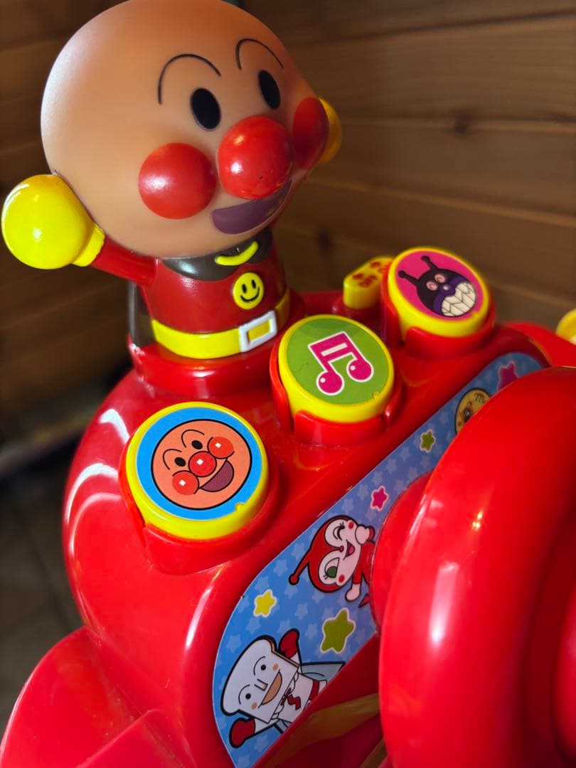 【超美品】アンパンマン デラックス2 三輪車