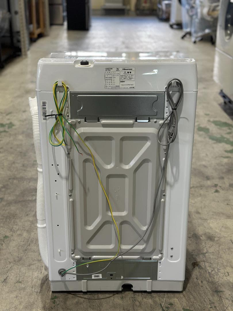 新生活 一人暮らし 送料無料 ハイセンス 洗濯機 5.5kg 2024年製