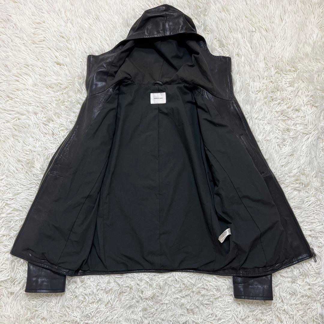 希少XL】DOMENICO+SAVIOレザージャケット 亀梨着用 本革 フード - メルカリ