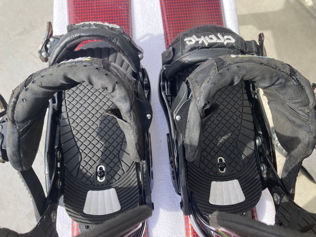 ショート(ファン)スキー スノーボード ブーツ用SALOMON×DRAKE 赤