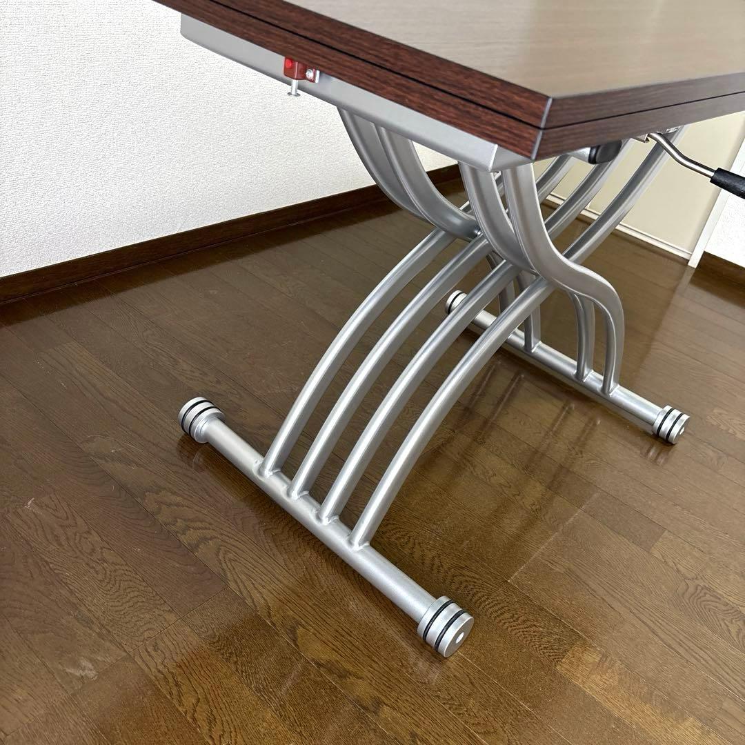 美品】OZZIO サリスカンディ 昇降式テーブル 天板拡張 油圧式 - メルカリ