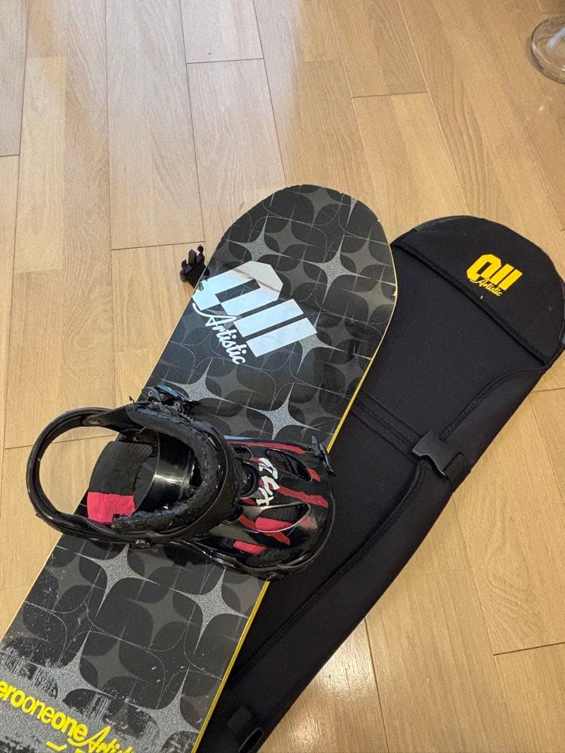 ビンディング、ケース付】011 artistic FLATKING 152cm - メルカリ