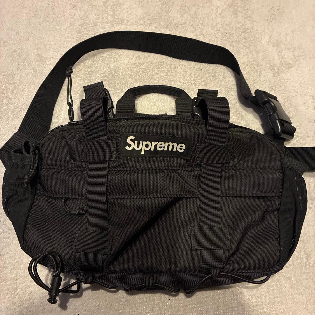 supreme シュプリーム 19fw waist bag black - メルカリ