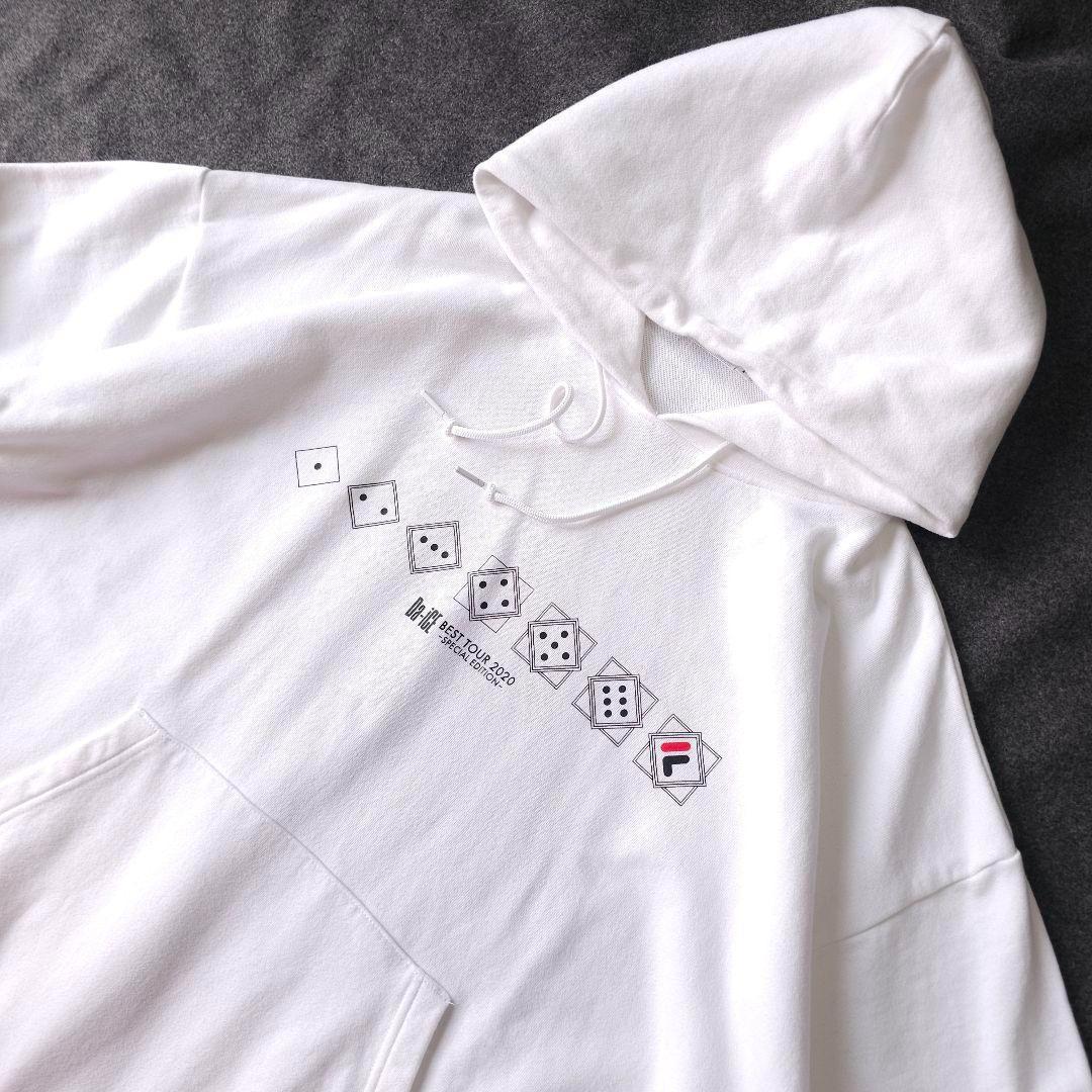 限定即完売【FILA×Da-iCE】 BEST TOUR 2020 長袖パーカー