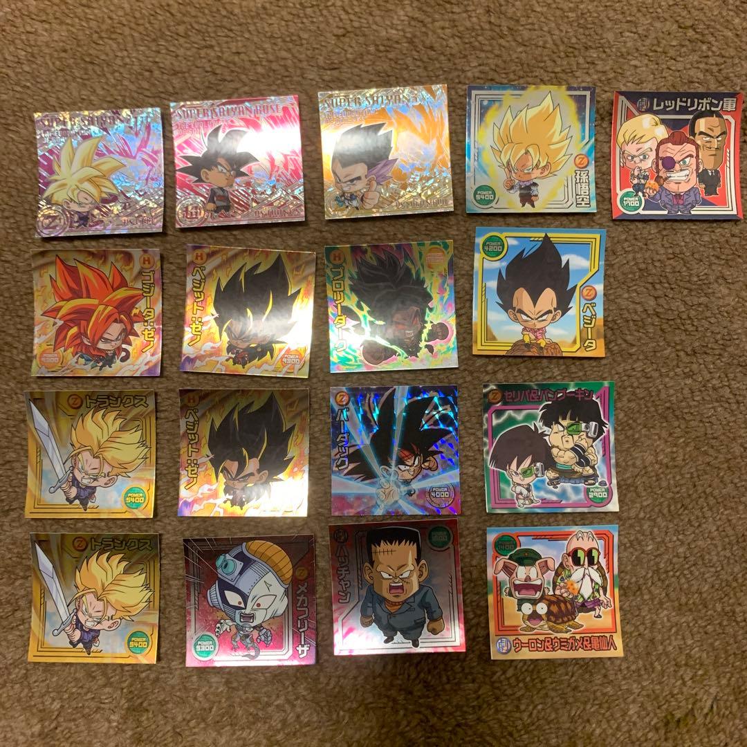ドラゴンボール ウエハース シールセット 全17枚 - メルカリ