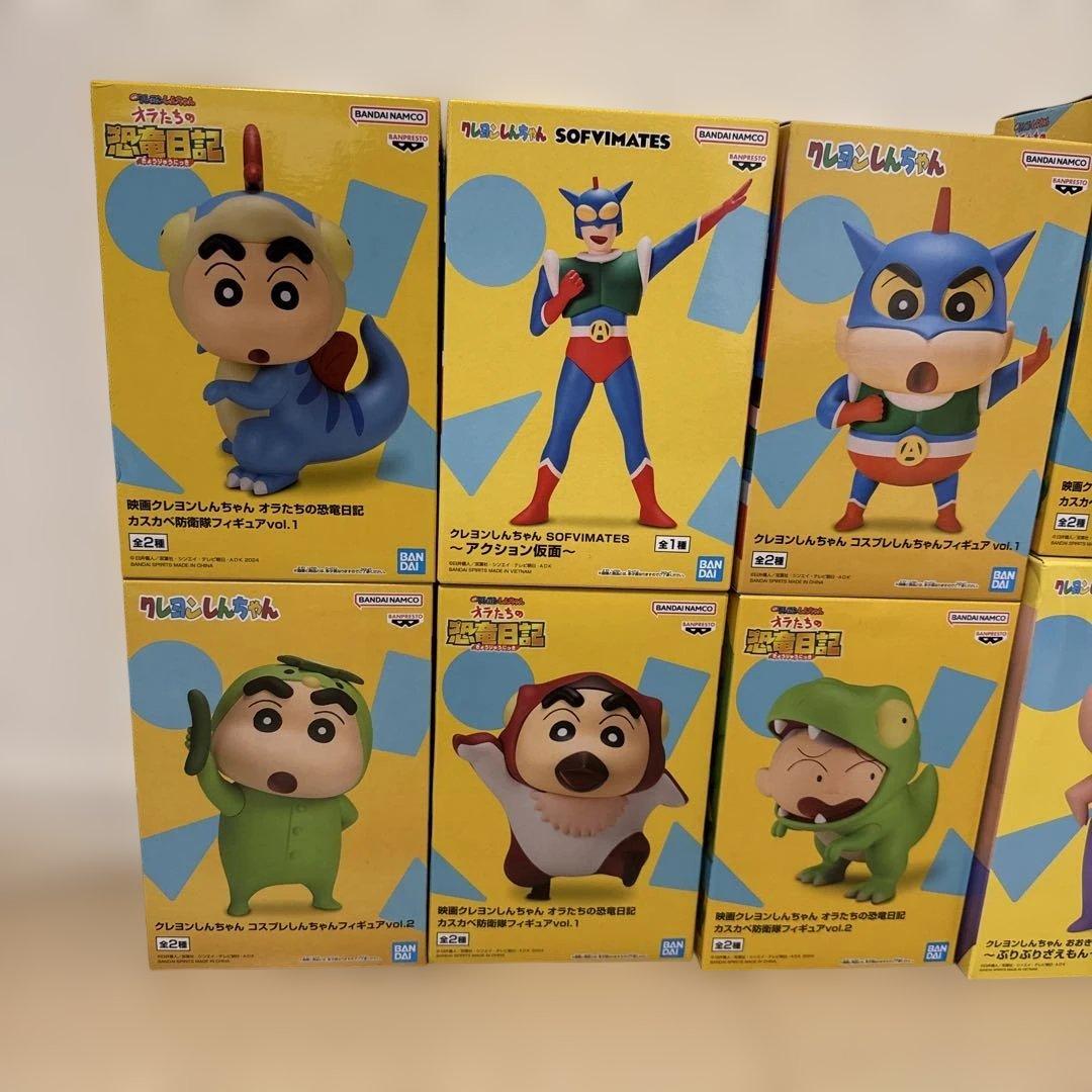 クレヨンしんちゃん　フィギュア　ソフビ　まとめ売り