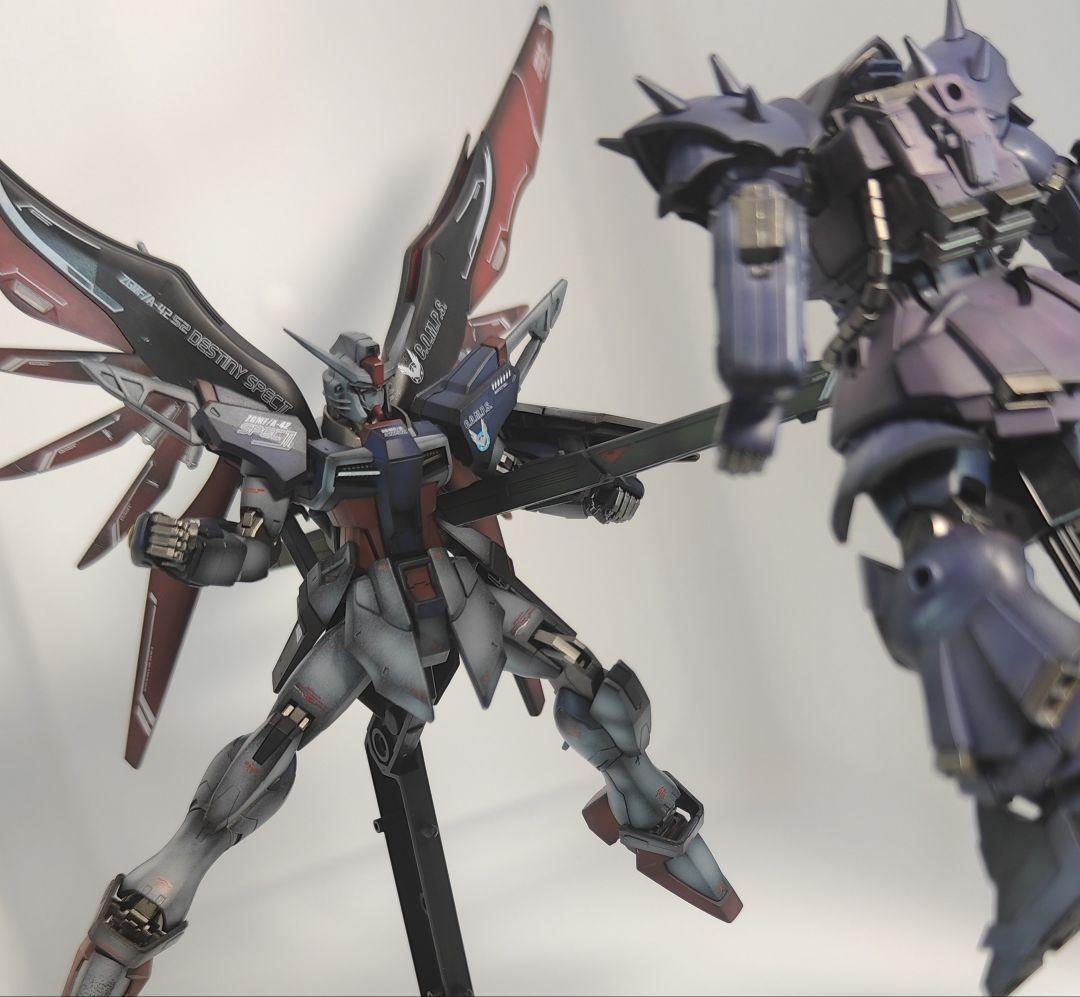 HGCE デスティニーガンダム Spec ii 塗装済み完成品 全塗装