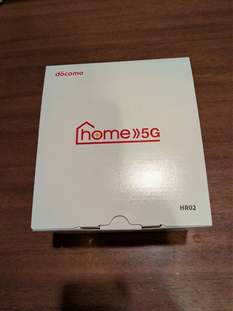 【新品未使用】docomo HR02 5Gルーター 本体 Wi-Fiルーター ドコモ「home 5G」専用の新ルーター「HR02」を試す、先代モデルとの