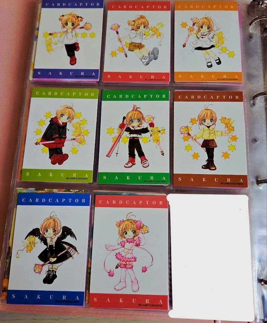 さくらカード編　カードキャプターさくら原作版トレカ118枚セット
