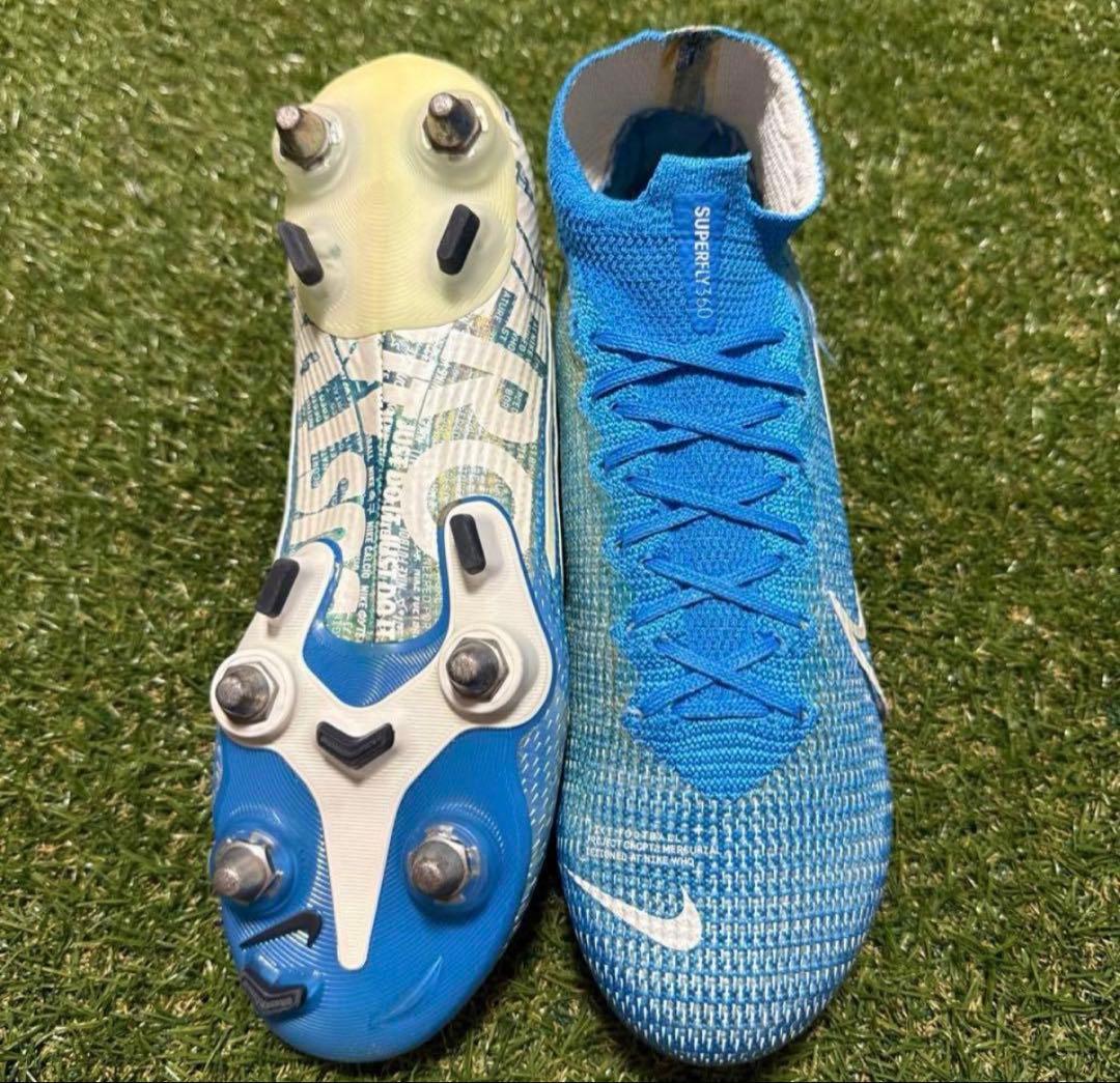 NIKE マーキュリアルスーパーフライ7 SG-PRO 25.5cm 310