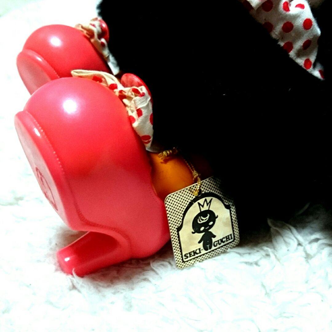 新品 レア セキグチ クロッポ カラス 烏 クタクタ 人形 ぬいぐるみ