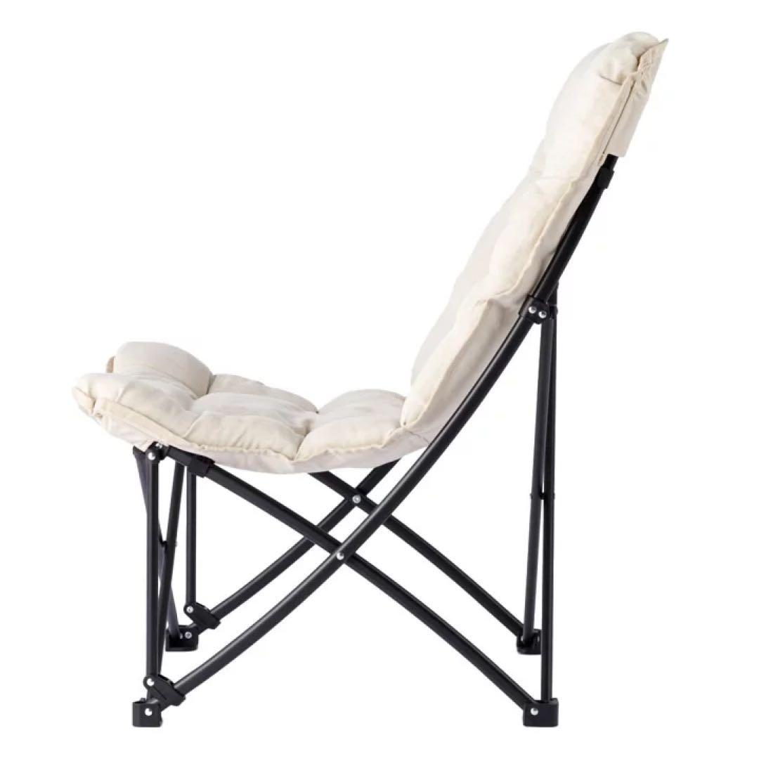 ニトリ 洗える＆はっ水 バタフライチェア ハイバック 折りたたみ