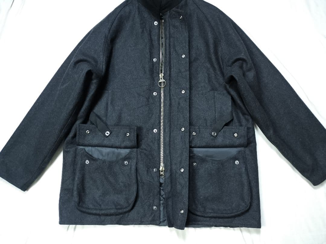00s Barbour wool beaufort ブラック L - メルカリ
