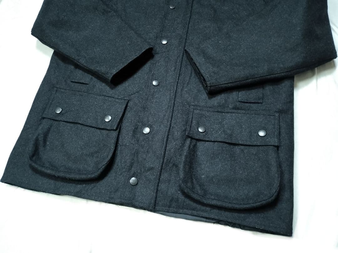 00s Barbour wool beaufort ブラック L - メルカリ