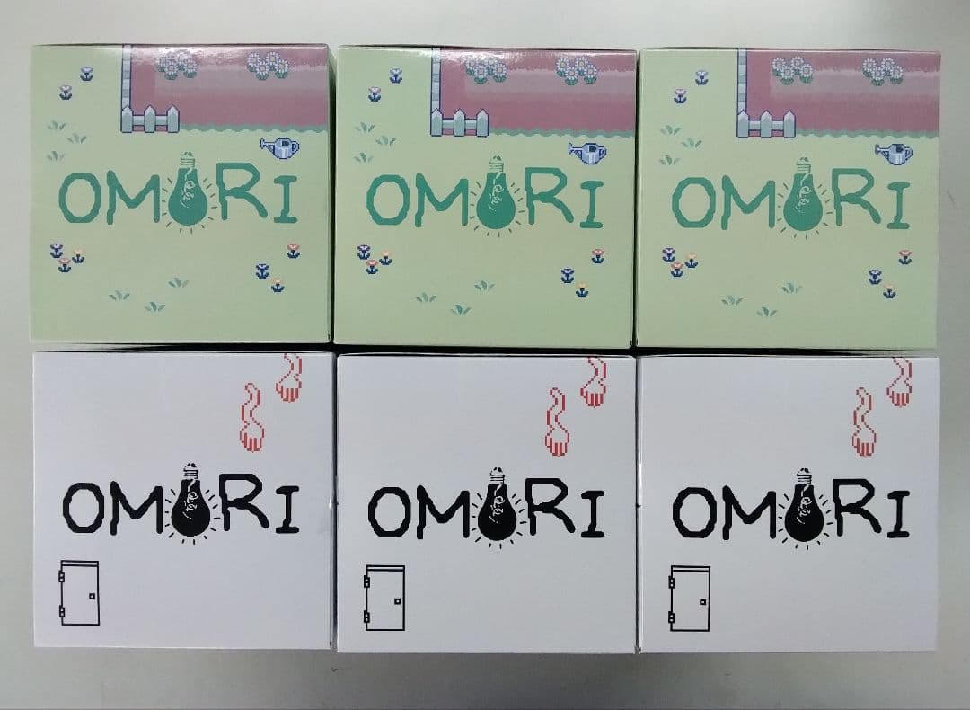OMORI おすわりフィギュア　オモリ バジル 6体セット