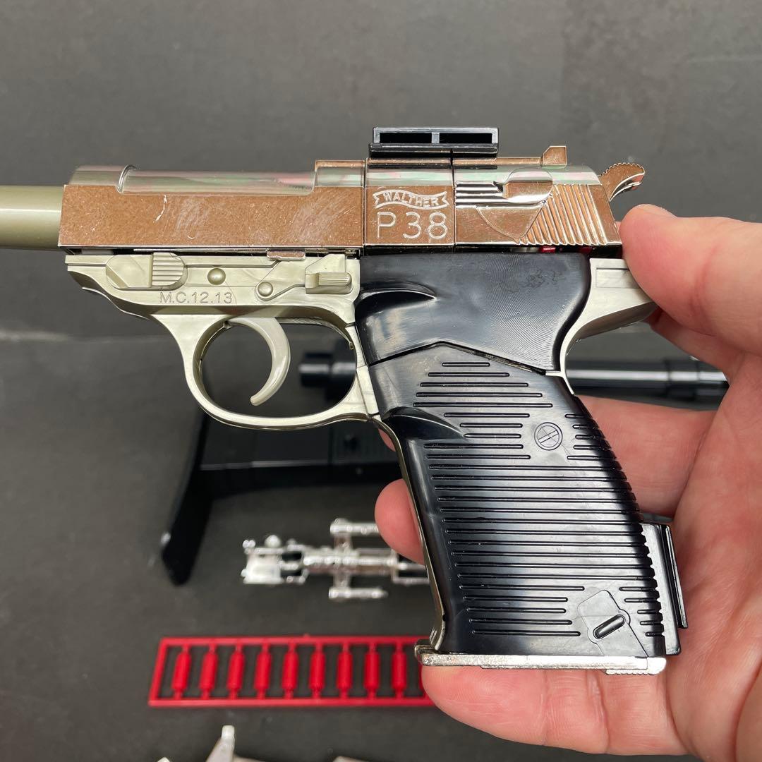 ミクロマン ガンロボ ワルサーP38 アンクルセット タカラ 昭和玩具