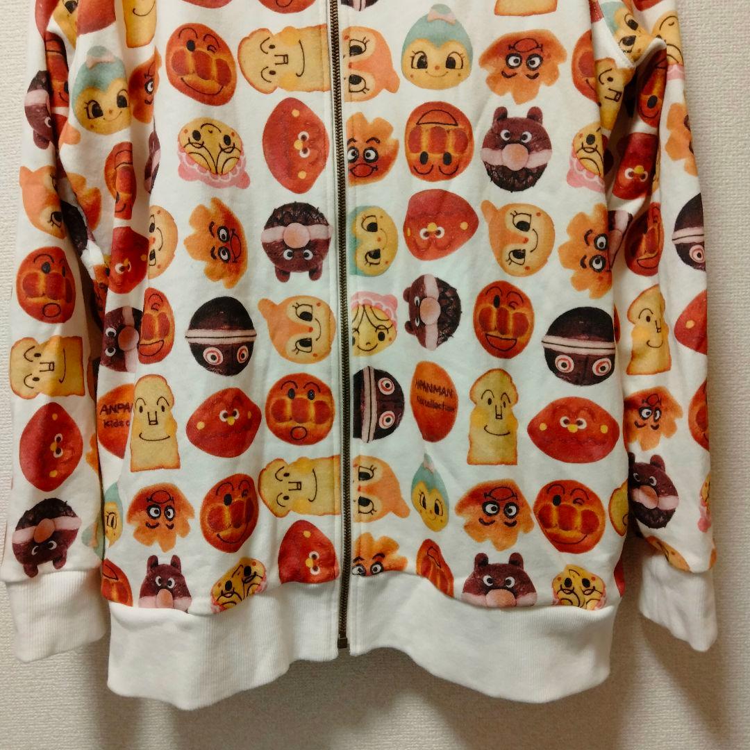 バンダイ リアル ベーカリー アンパンマン スウェット フーディ パーカー 美品