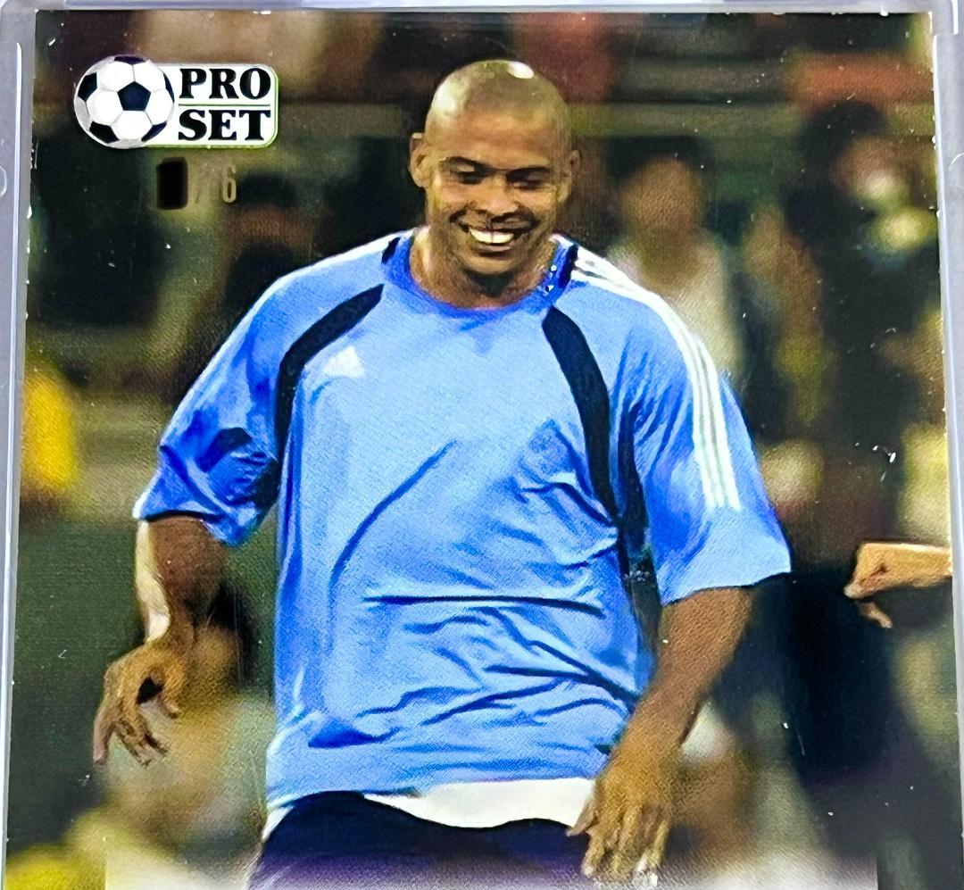 直筆サイン！世界限定6枚】ロナウド Leaf ブラジル代表 レアル