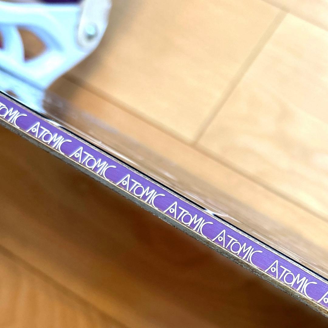 女性用 ATOMIC板147cmロシニョールビンディングの2点セット ATOMIC