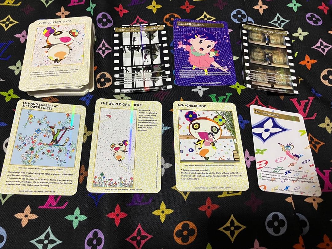 ルイヴィトン 村上隆 コラボ トレカ 非売品 LV カード 50枚セット