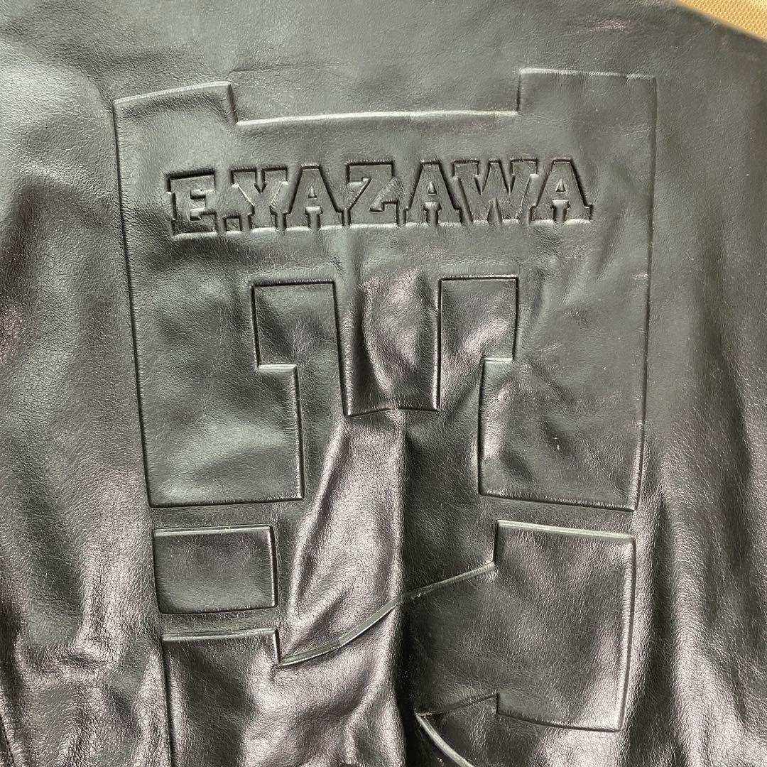 AF052 希少 矢沢永吉 革ジャン レザー ライダースジャケット LL - メルカリ