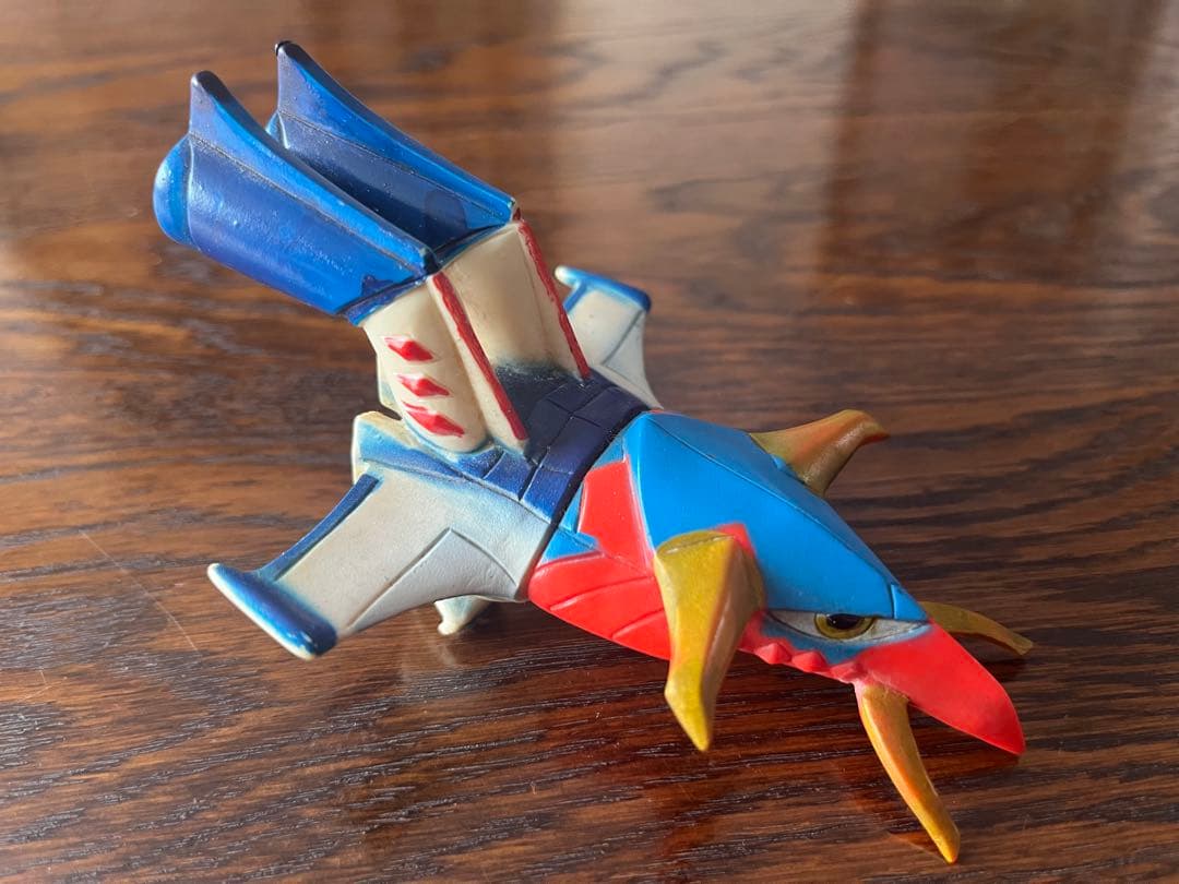 送料込み 当時物 ライディーン ゴッドバード ポピー ソフビ 昭和