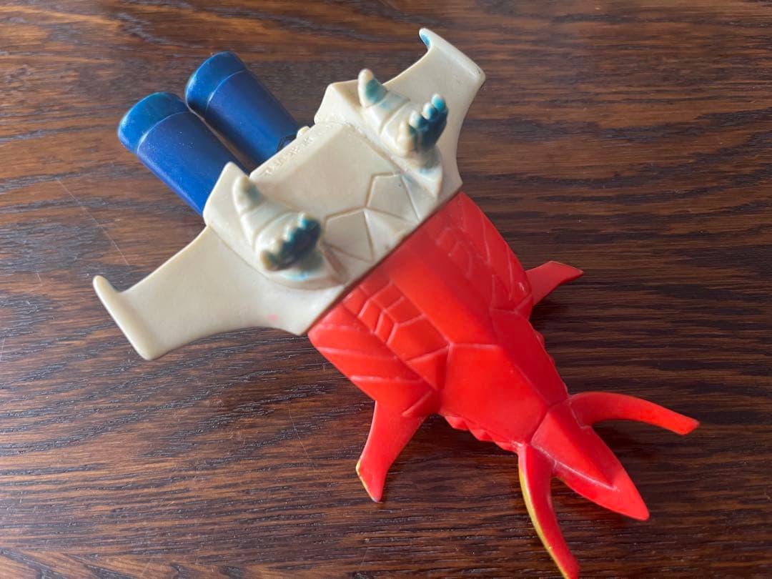 送料込み 当時物 ライディーン ゴッドバード ポピー ソフビ 昭和