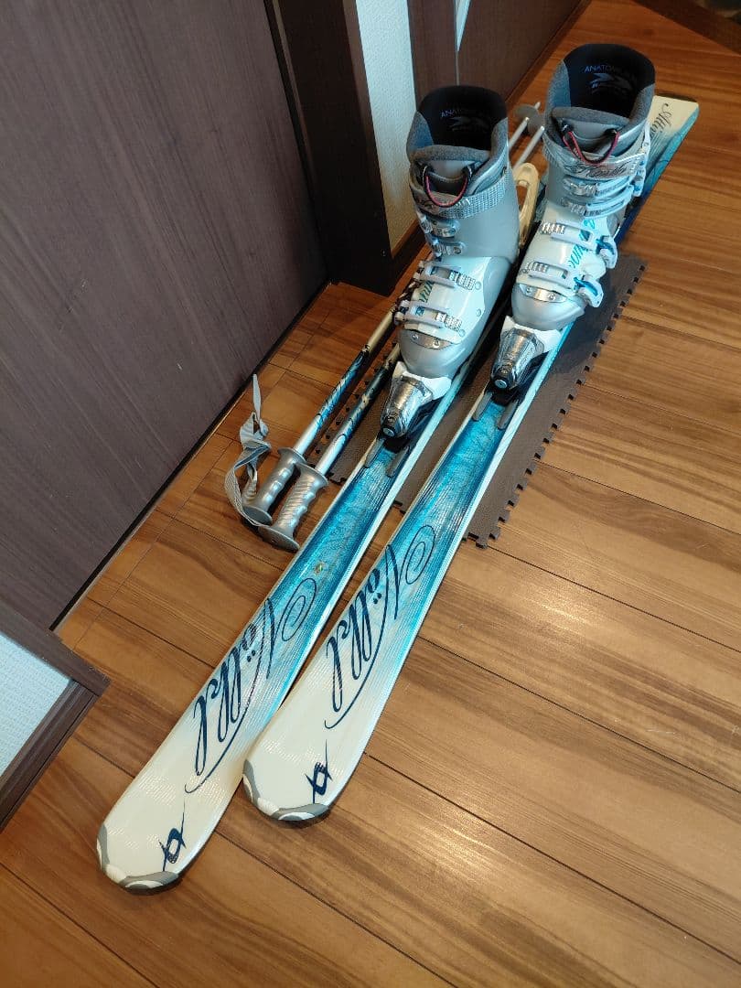 ♡超美品♡/VOLKL/レディース用/スキーセット/メンテ・WAX済み