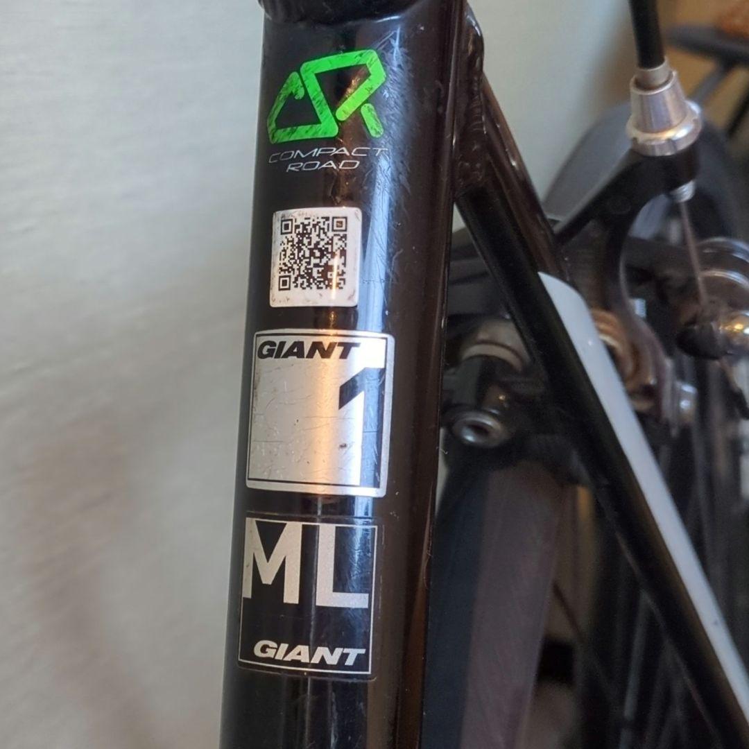 GIANT CONTEND1 ロードバイク ブラック/グリーン