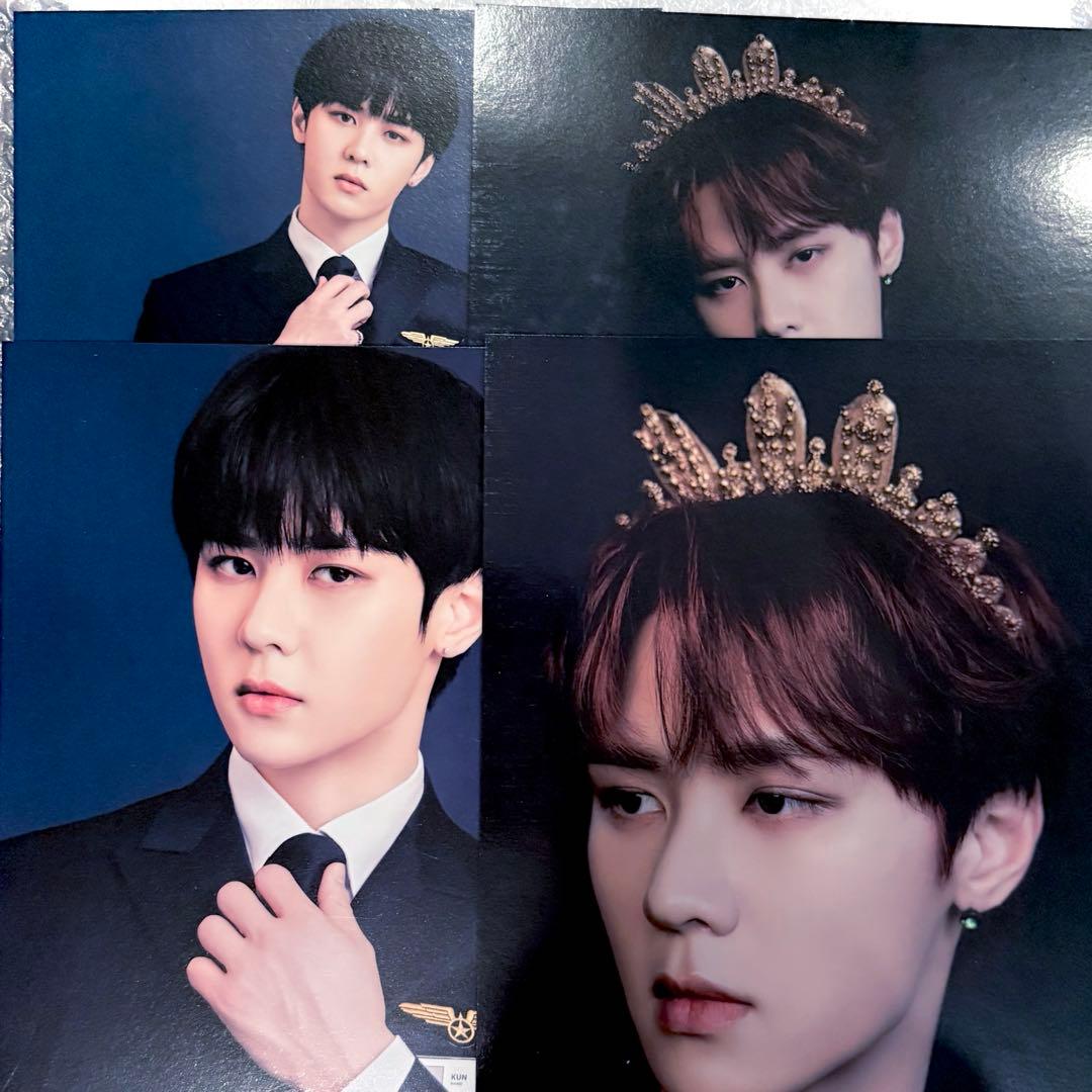 直筆サイン 威神V WayV クン 钱锟 亲笔签名 当選 ポラロイド 大量