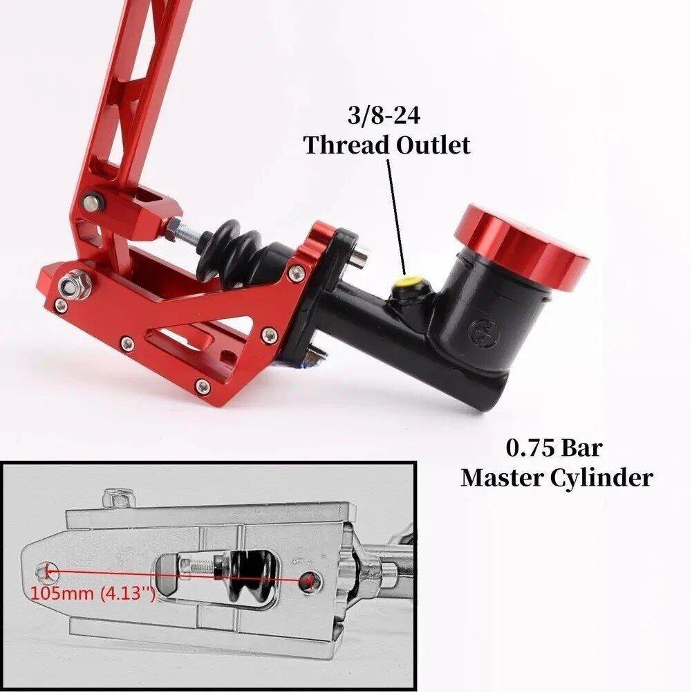 油圧サイドブレーキレバー ハンドブレーキ - メルカリ