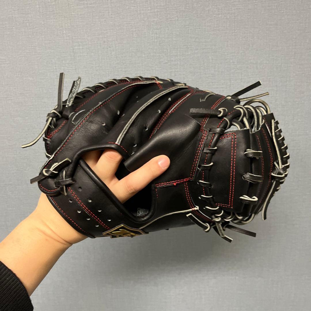 1124 ZETT ネオステイタス 極美品 軟式 キャッチャーミット - メルカリ