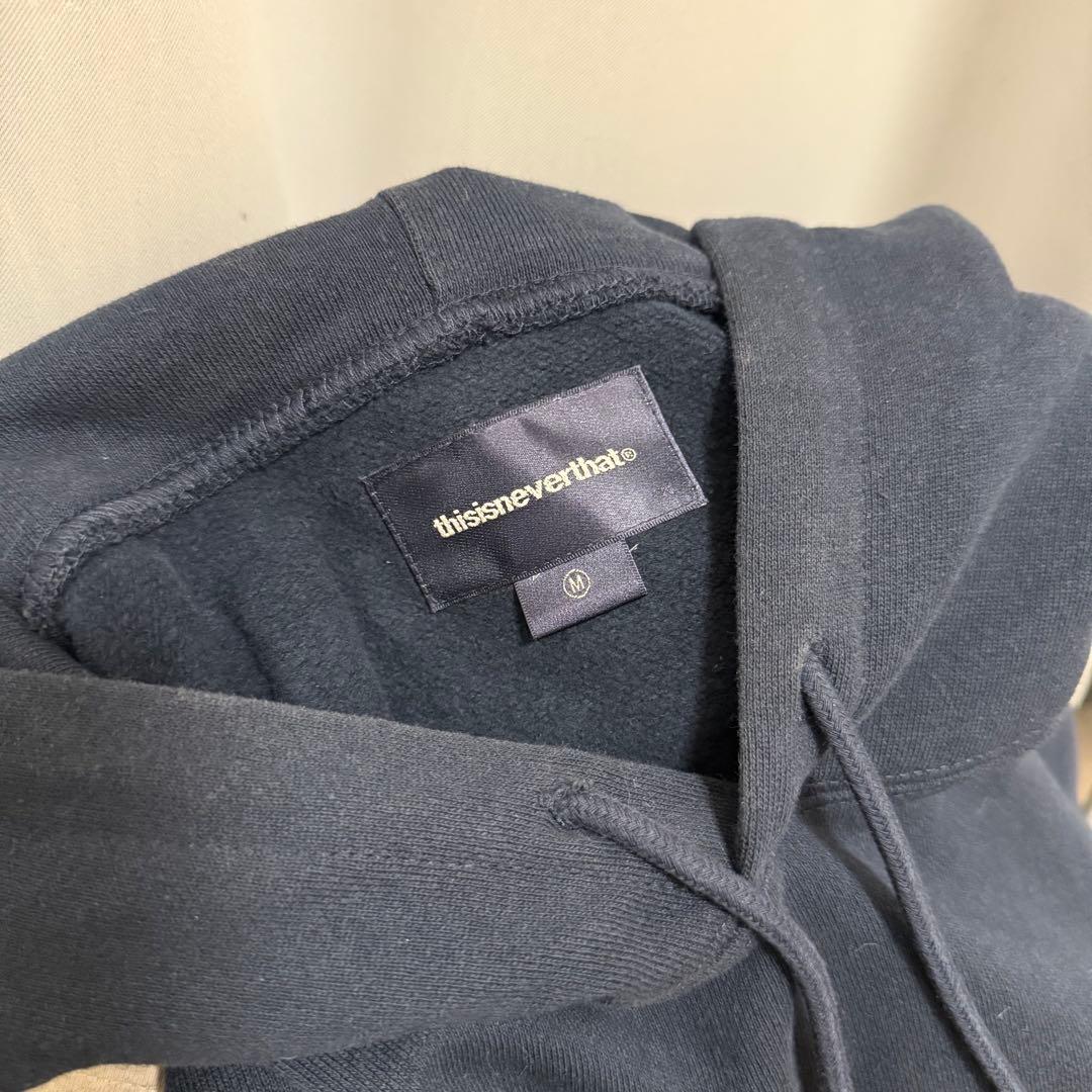 thisisneverthat ネイビー パーカー Mサイズ 人気色！