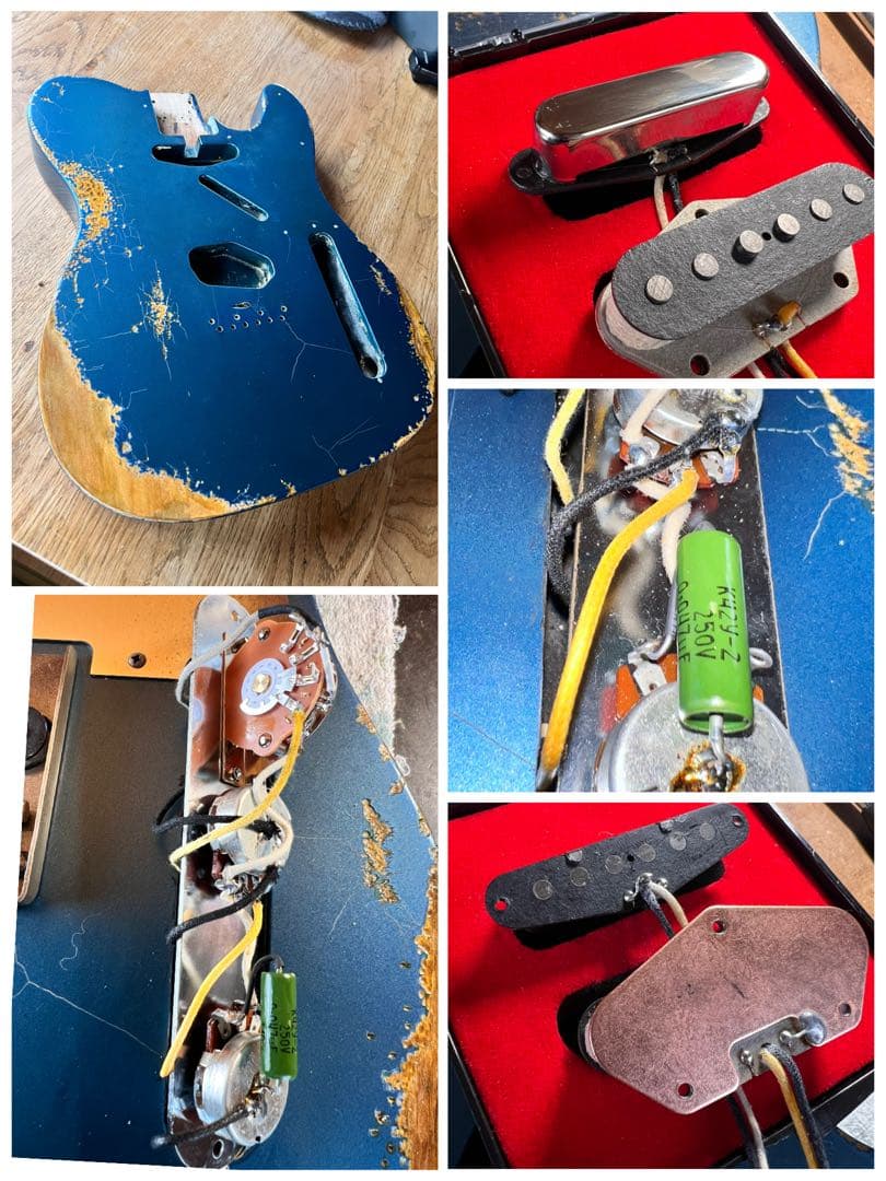 ハードレリック60sテレキャスタイプ/アルニコPU×オイルコンデンサー