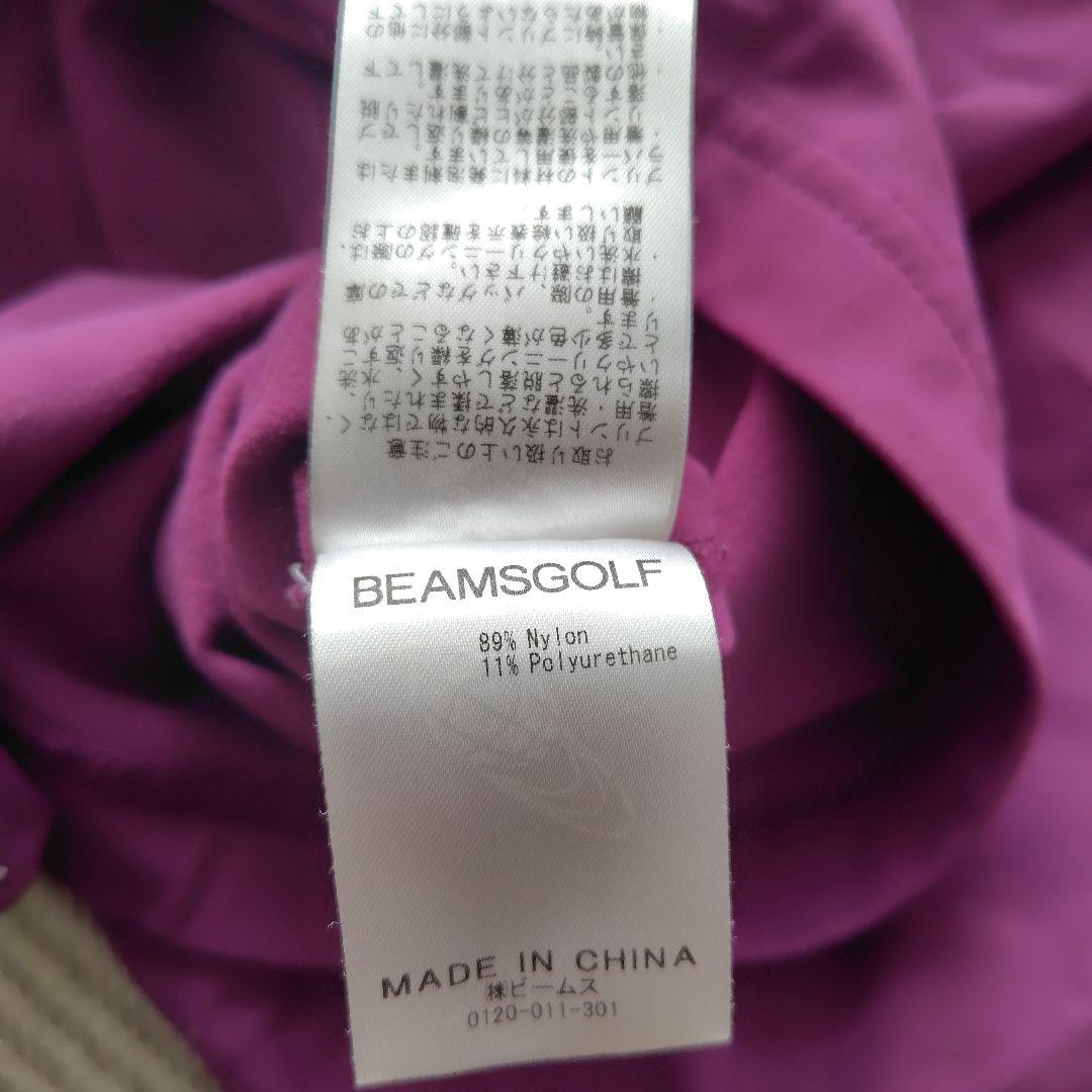BEAMS GOLF パープル ハイネックシャツ BEAMS ハイネックシャツ www