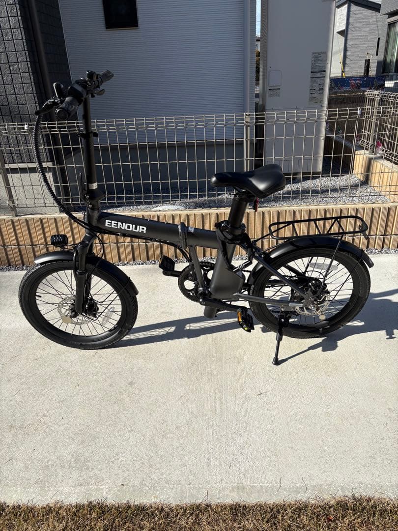 直接取りの方は送料なし‼️EENOUR C4電動アシスト自転車 折りたたみ 圧倒的な超長距離走行！電動アシスト自転車 EENOUR C4｜マクアケ