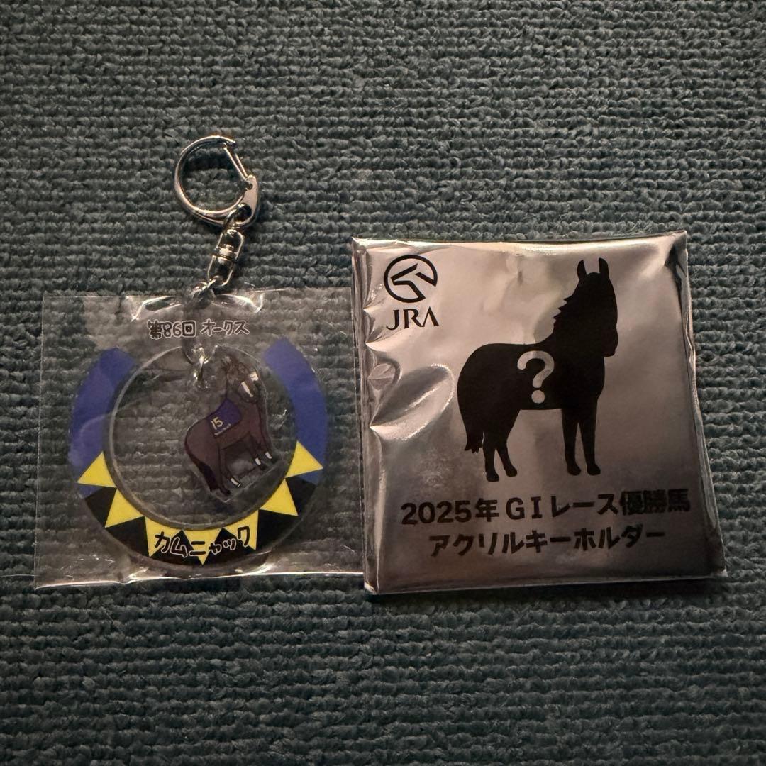 welcomeチャンス 2025年 GI優勝馬アクリルキーホルダー カムニャック