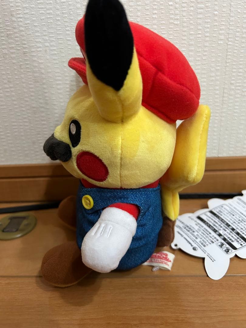 ポケモンセンター限定 マリオピカチュウ ぬいぐるみ