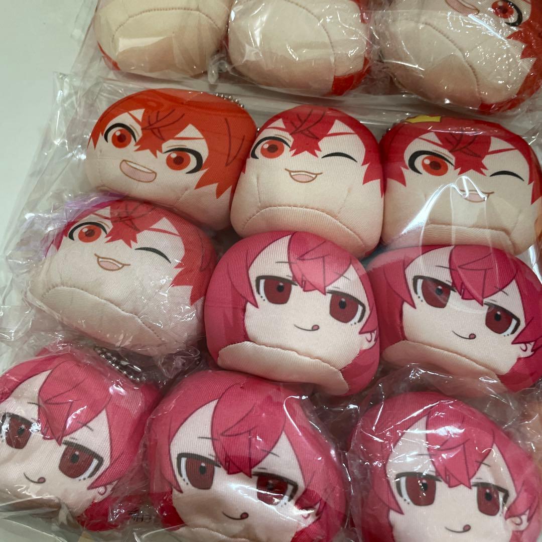 H2.浦島坂田船 となりの坂田 おまんじゅう ビーズ マスコット カバー