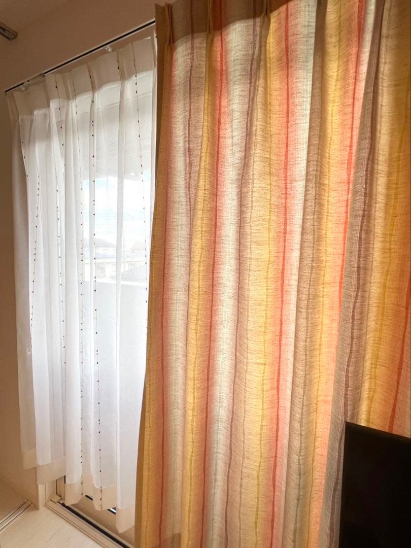 unico カーテン OOZE FLAG 1セット - メルカリ