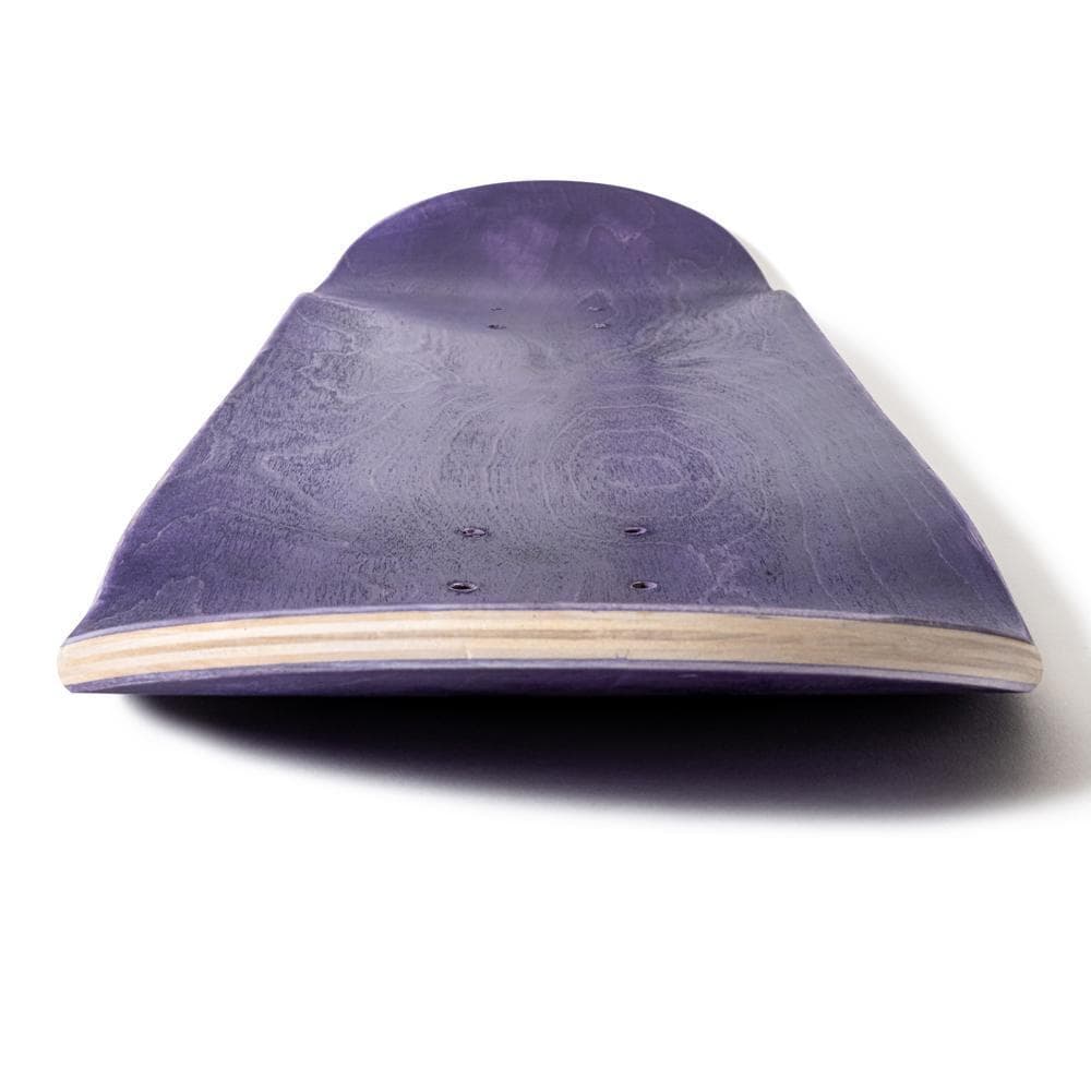 板 スケートボード 8インチ スケボー デッキ ブランクデッキ 部品 紫