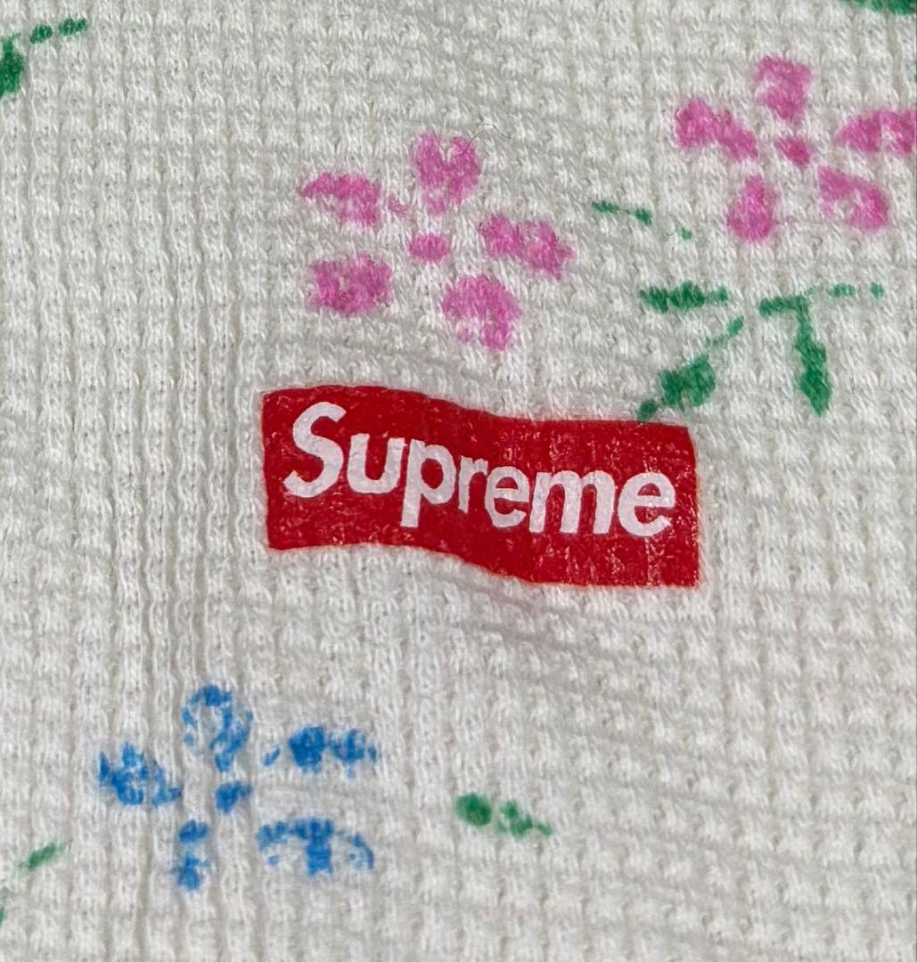 Supreme Hanes Bones Thermal Crew Floral - メルカリ