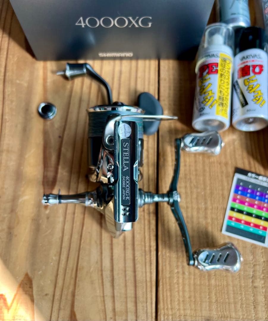 22ステラ4000XG＋リブレWING110＋PE他 メンテ品付き シマノ - メルカリ