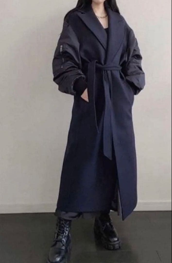 ZARA×MANTECO マッチングボンバーコート 2022AW - メルカリ