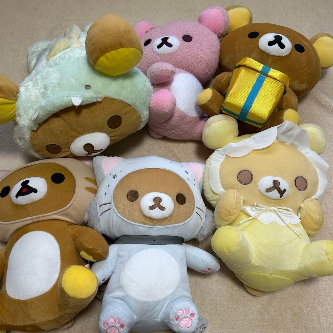 リラックマ　キイロイトリ　チャイロイコグマ　コリラックマぬいぐるみ大量まとめ売り