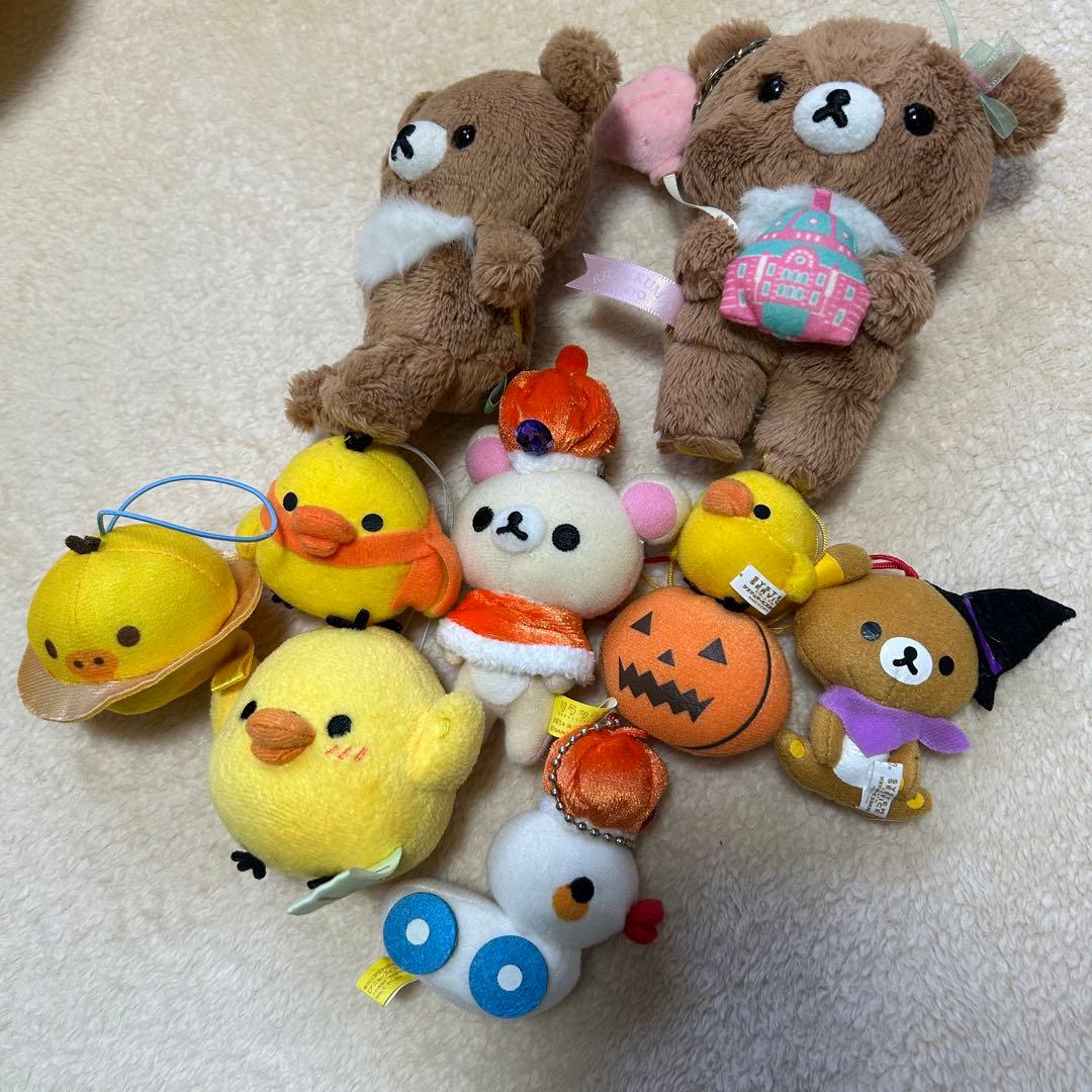リラックマ　キイロイトリ　チャイロイコグマ　コリラックマぬいぐるみ大量まとめ売り