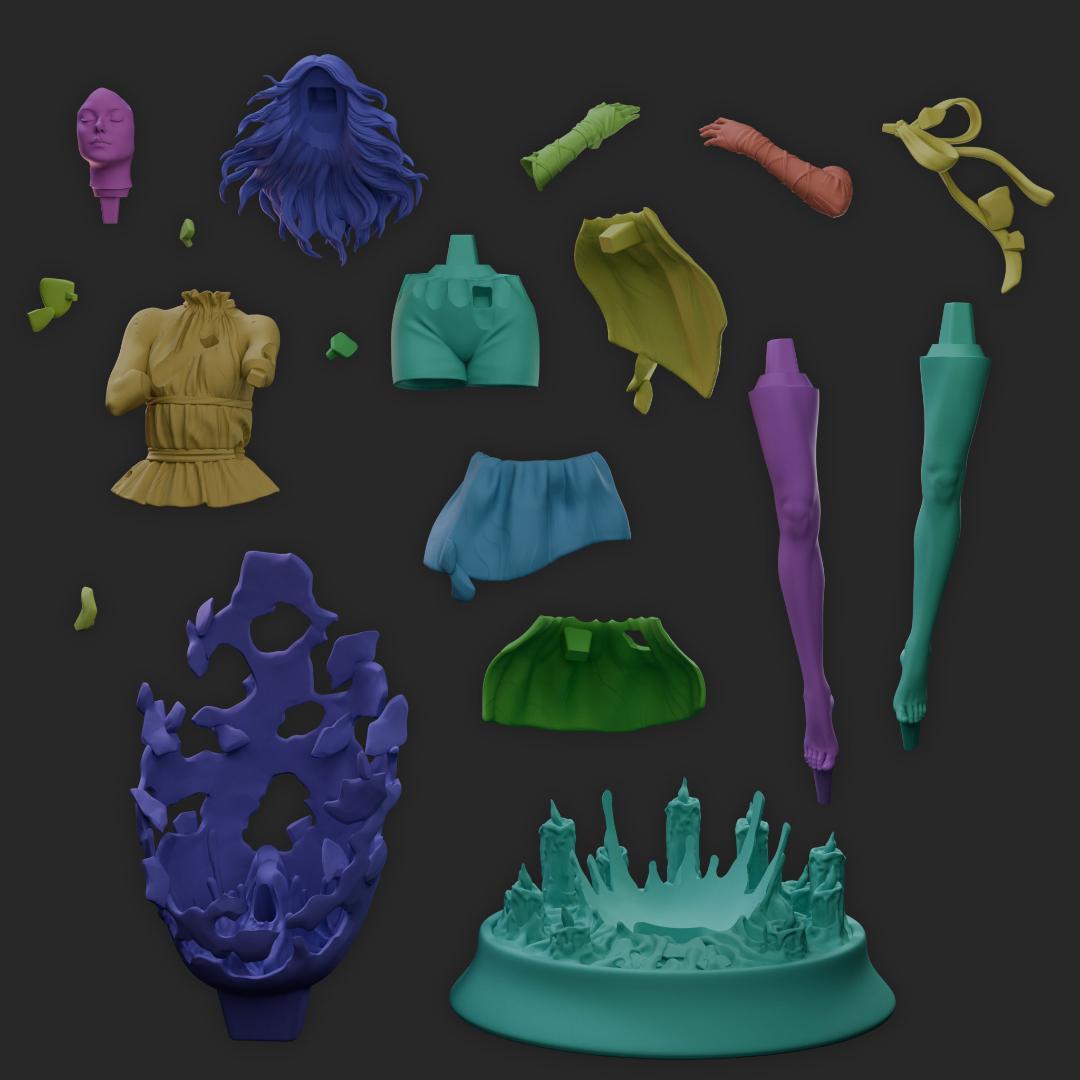 トゥモロウ デス・ストランディング2 未塗装未組立 フィギュア ガレージキット