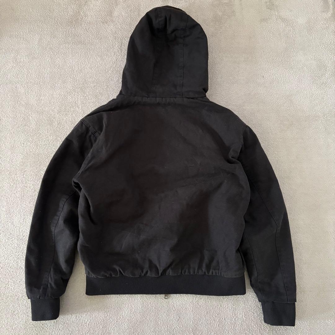 ダックパーカー DUCK PARKAフーディー hoodie BLACK 黒 M
